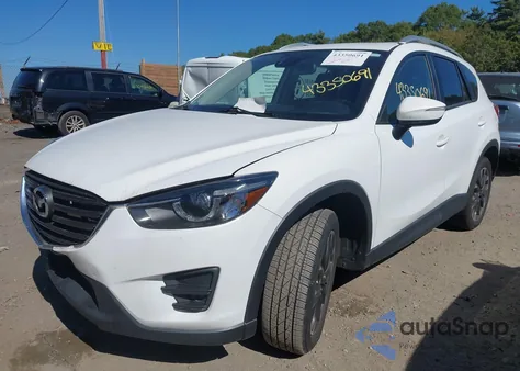 2016 Mazda Cx-5 Grand Touring z USA, uszkodzony, nr VIN JM3KE4DY8G0908425